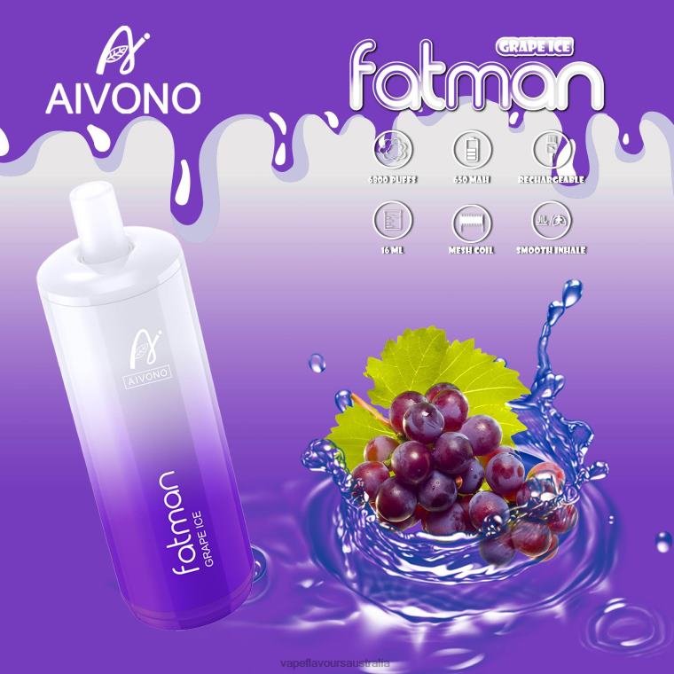 Vape Pod Kit - Aivono FATMAN 6800 Grape Ice 2244024