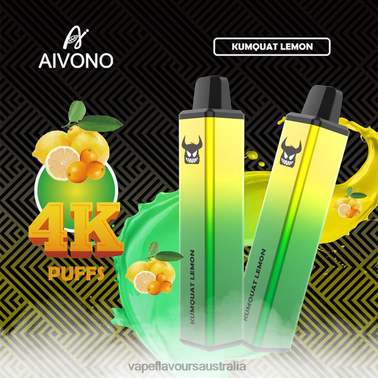 Vape Australia - Aivono AIM FREAK 4000 Kumquat Lemon 22440256