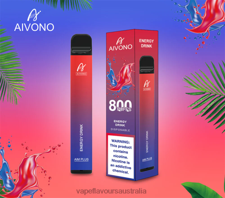 Vape Australia - Aivono AIM PLUS 800 Energy Drink 22440201