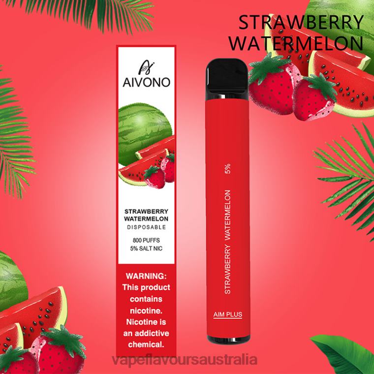 Vape Australia - Aivono AIM PLUS 800 Strawberry Watermelon 22440196