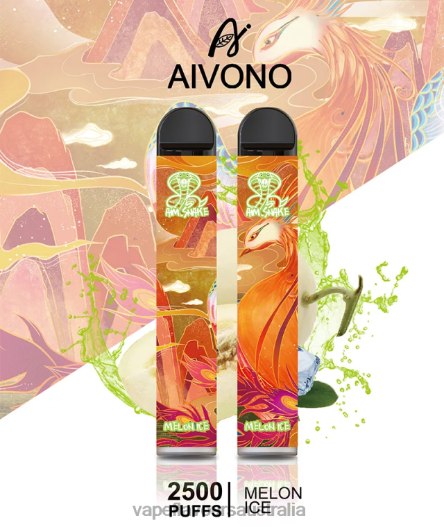 Vape Australia - Aivono AIM SNAKE 2500 Melon Ice 22440311