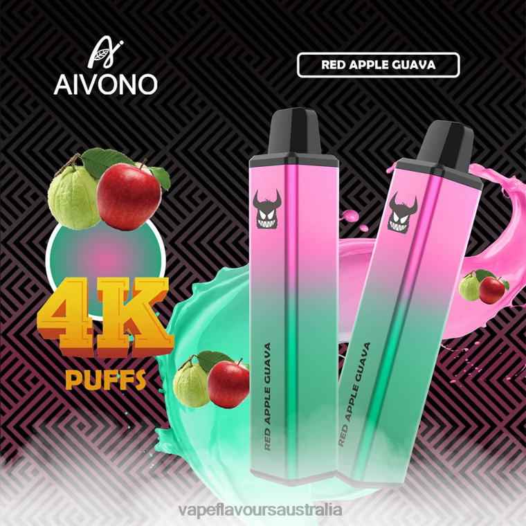 Vape Flavours Australia - Aivono AIM FREAK 4000 Red Apple Guava 22440257