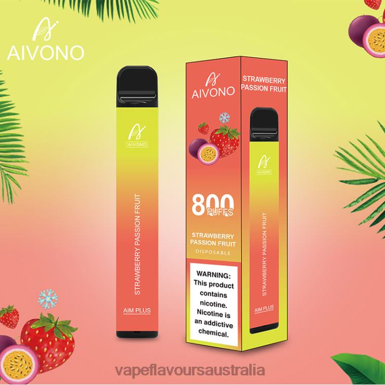 Vape Liquid - Aivono AIM PLUS 800 Strawberry Passion Fruit 22440195