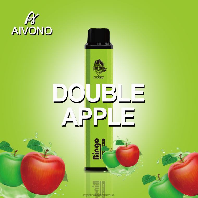 Vape Nicotine Australia - Aivono AIM BINGO 4000 Double Apple 22440138