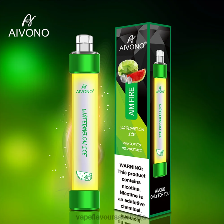 Vape Nicotine Australia - Aivono AIM FIRE 1000 Watermelon Ice 22440333