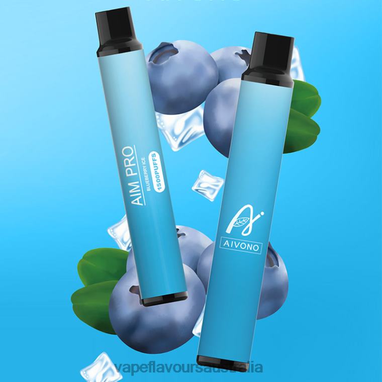 Vape Nicotine Australia - Aivono AIM PRO 1500 Blueberry Ice 22440163