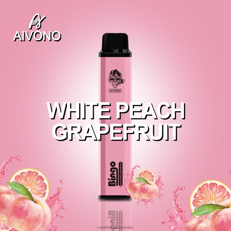 Vape Pod Kit - Aivono AIM BINGO 4000 White Peach Grapefruit 22440134