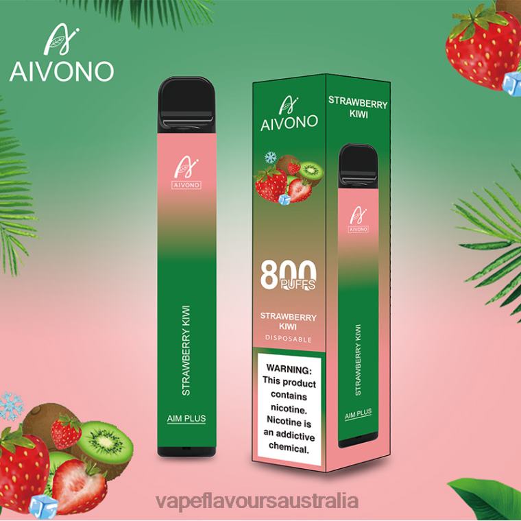 Vape Pod Kit - Aivono AIM PLUS 800 Strawberry Kiwi 22440194