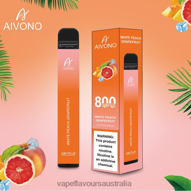 Vape Pod Kit - Aivono AIM PLUS 800 White Peach Grapefruit 22440199
