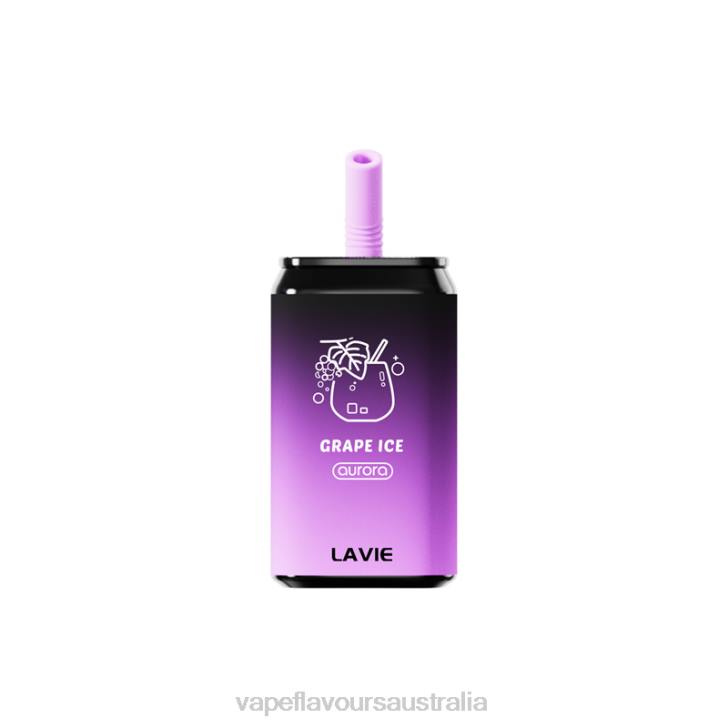 Vape Australia - LAVIE Aurora 11000 Puffs Grape Ice J6DP151