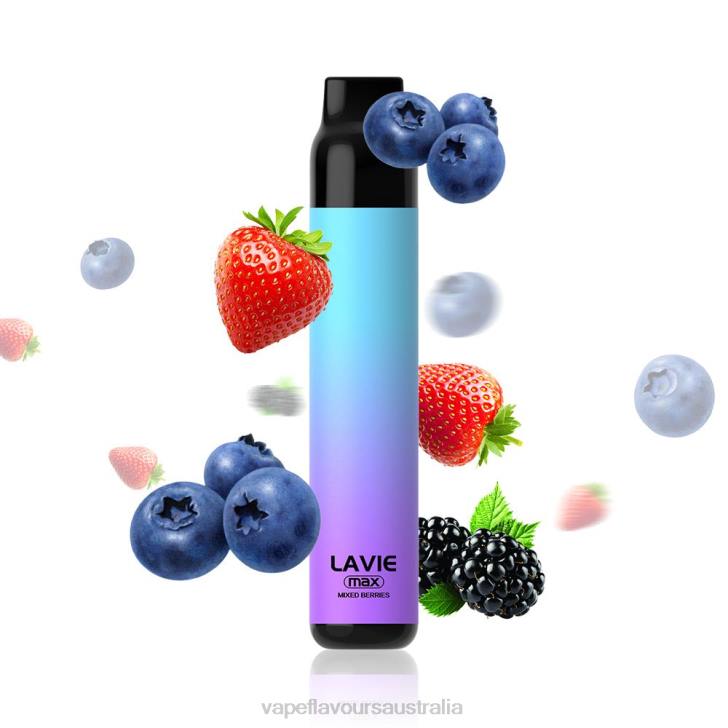 Vape Australia - LAVIE BAR 5000 Puffs - MAX Mixed Berries J6DP281