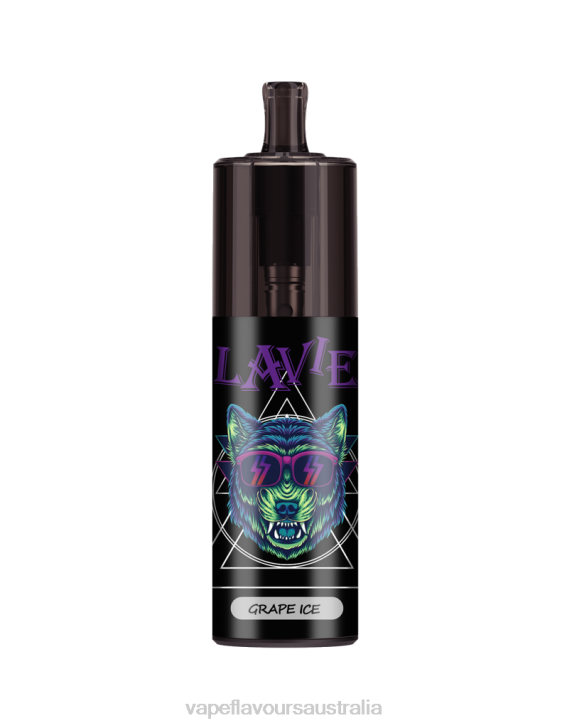 Vape Australia - LAVIE COLOUR BAR 10000 Puffs Airflow Control Grape Ice J6DP331