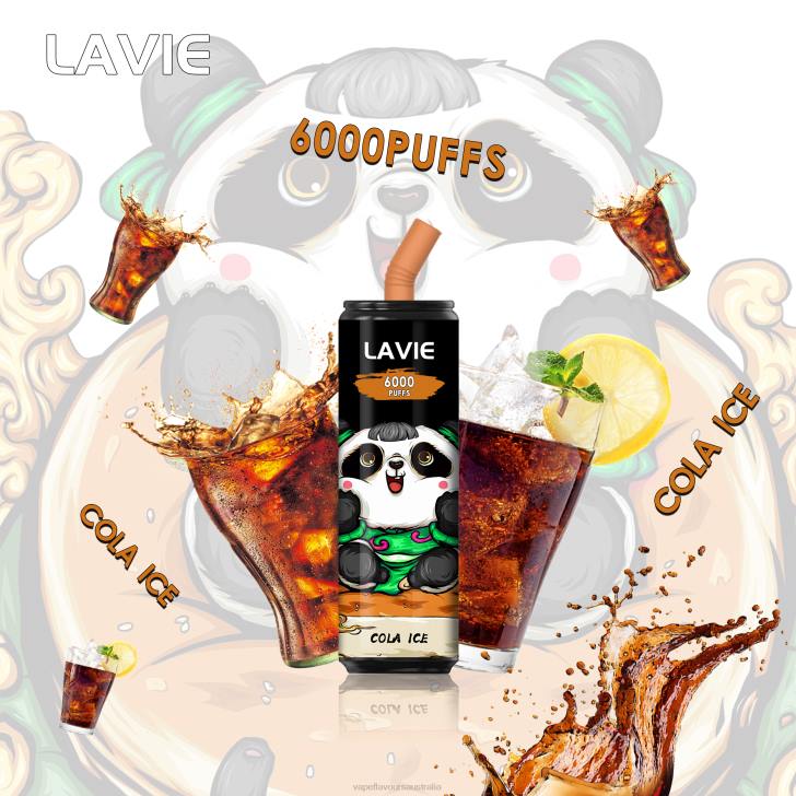 Vape Australia - LAVIE Coke BAR 6000 Puffs Cola Ice J6DP276
