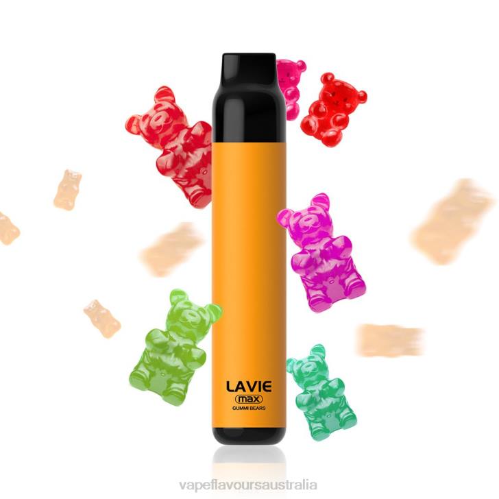 Vape Flavours Australia - LAVIE BAR 5000 Puffs - MAX Gummi Bears J6DP282