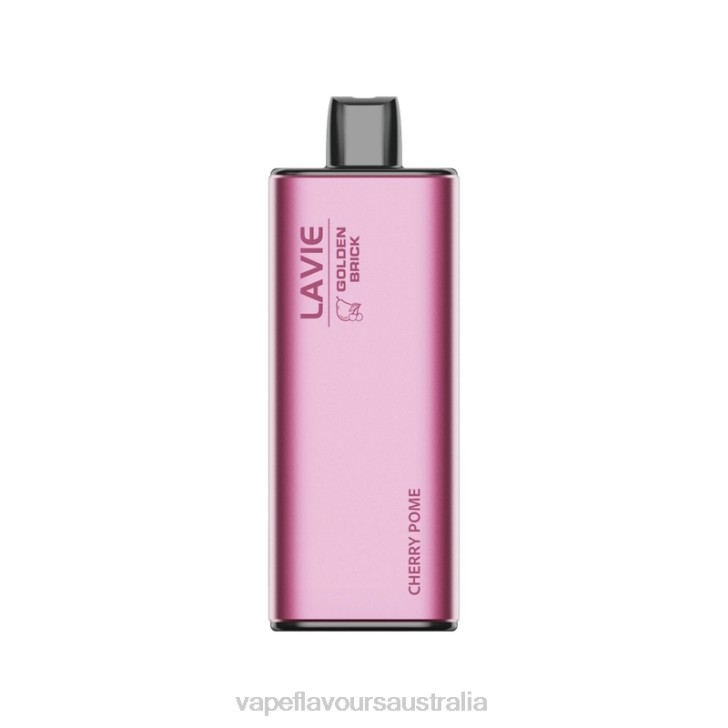 Vape Flavours Australia - LAVIE GOLDEN BRICK 10000 Puffs Cherry Pome J6DP57