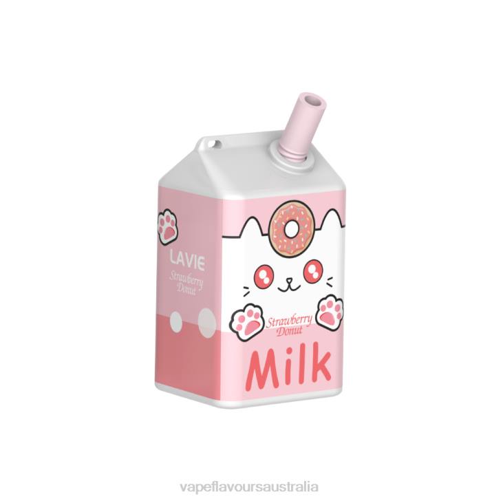 Vape Flavours Australia - LAVIE MILK 7000 Puffs Strawberry Donut J6DP177