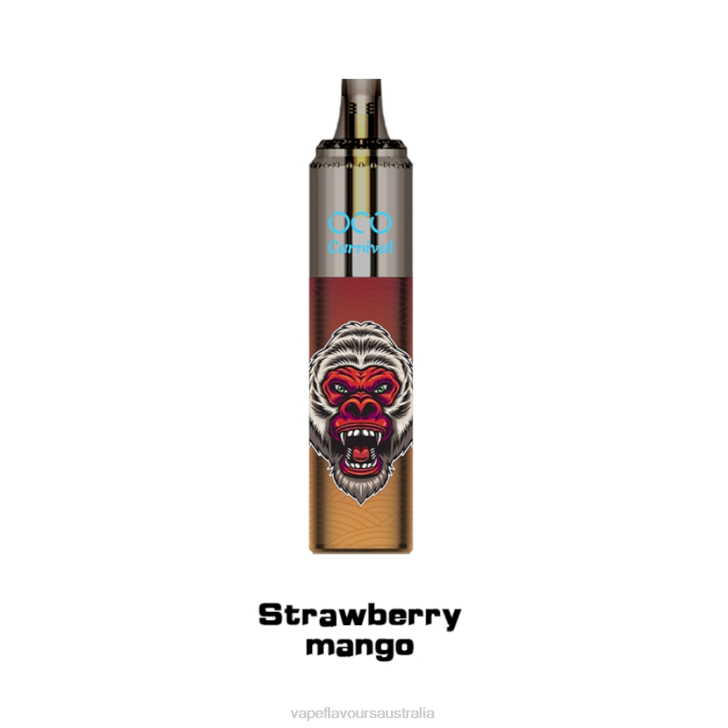 Vape Flavours Australia - LAVIE OCO Carnival 10000 Puffs Strawberry Mango J6DP357