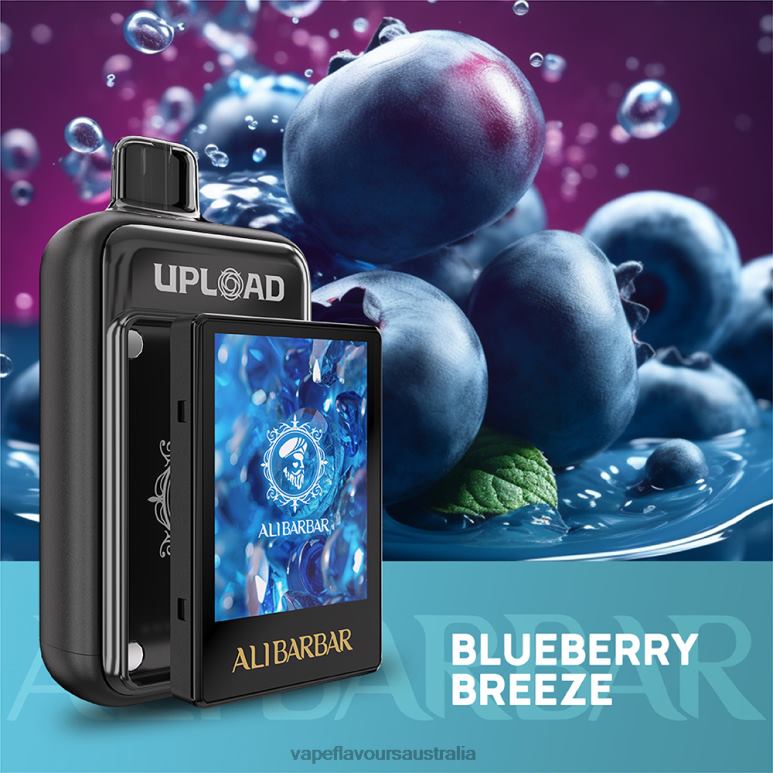 Vape Liquid - Alibarbar Upload Blueberry breeze X0FRN113