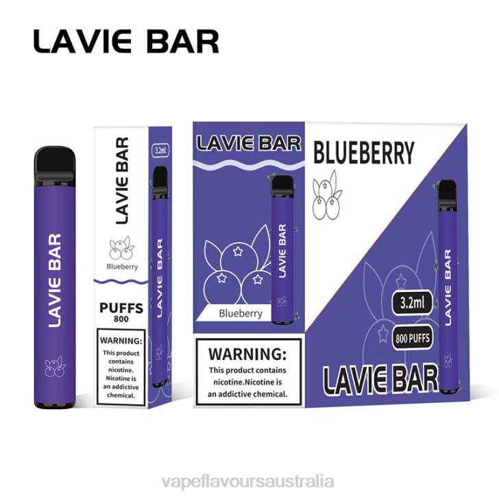 Vape Liquid - LAVIE BAR 800 Puffs Blueberry Ice J6DP310