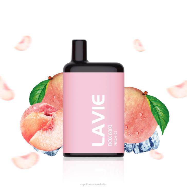 Vape Liquid - LAVIE BOX 6000 Puffs Peach Ice J6DP200