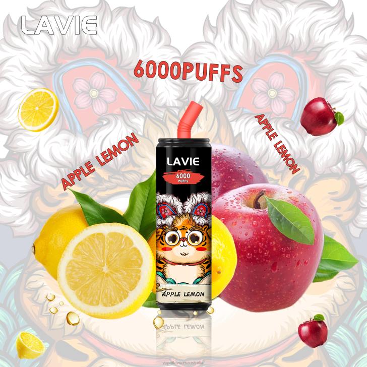 Vape Liquid - LAVIE Coke BAR 6000 Puffs Apple Lemon J6DP275