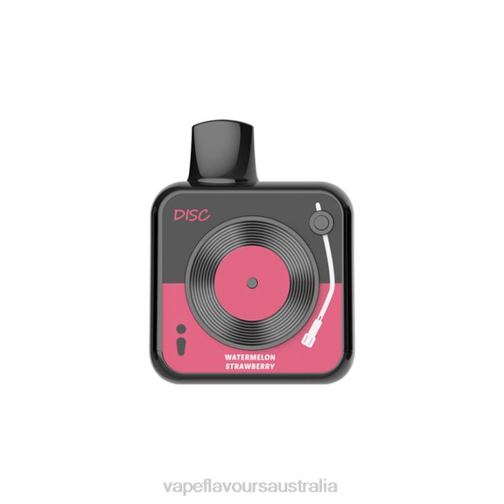 Vape Liquid - LAVIE DISC 10000 Puffs Watermelon Strawberry J6DP160