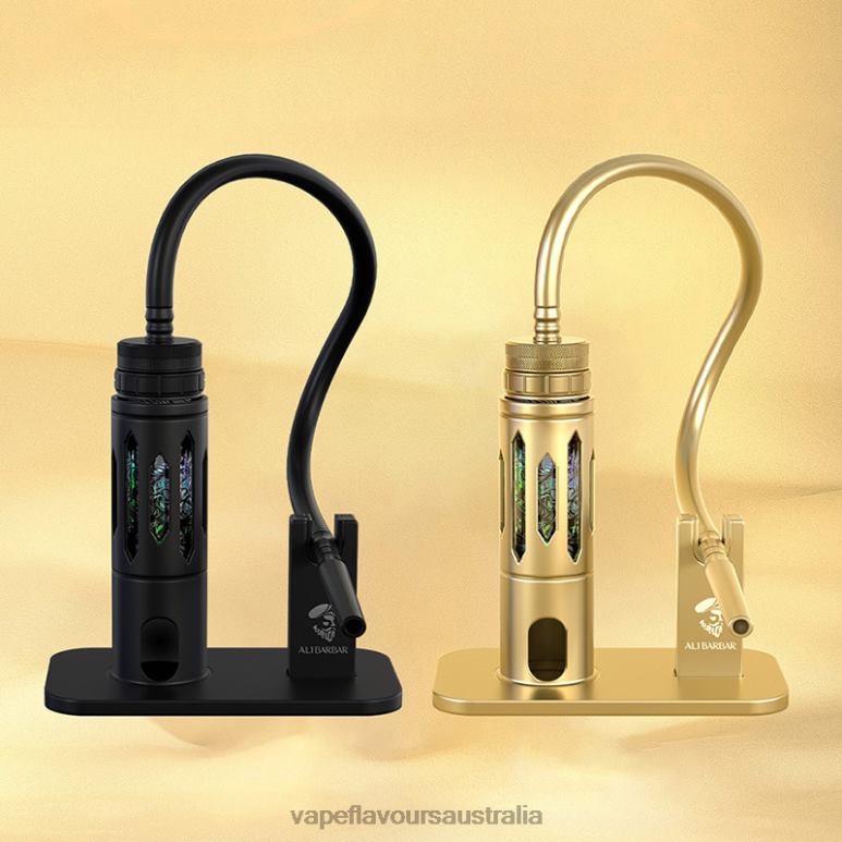 Vape Nicotine Australia - Alibarbar Hookah Onyx Dock Honey peach X0FRN106