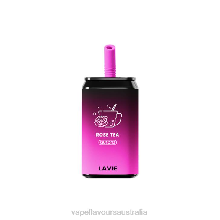 Vape Nicotine Australia - LAVIE Aurora 11000 Puffs Rose Tea J6DP148