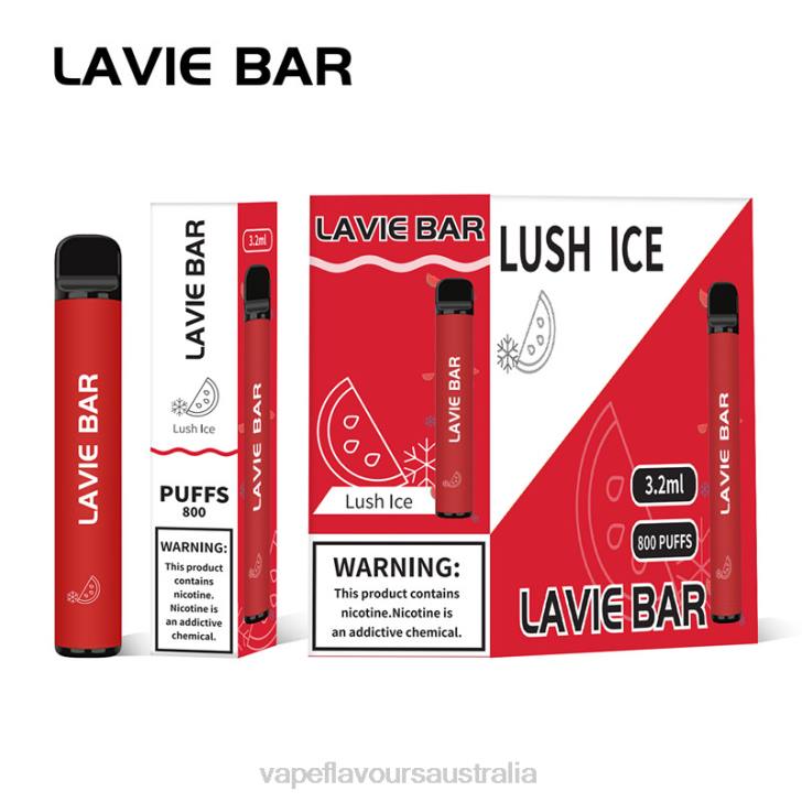 Vape Nicotine Australia - LAVIE BAR 800 Puffs Lush Ice J6DP308