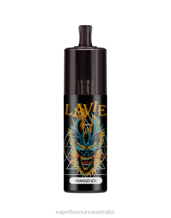 Vape Nicotine Australia - LAVIE COLOUR BAR 10000 Puffs Airflow Control Mango Ice J6DP328