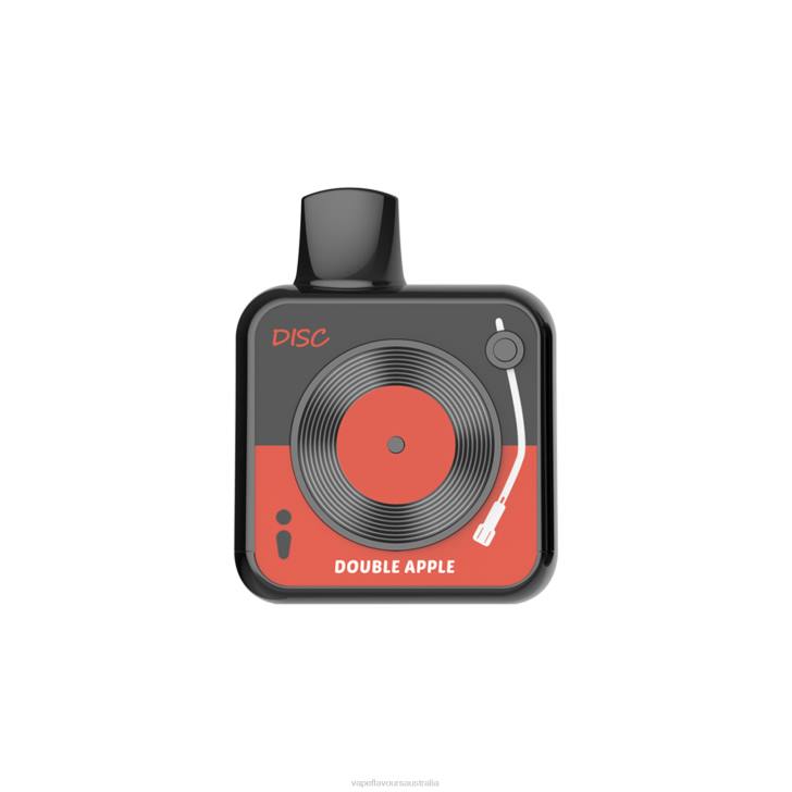 Vape Nicotine Australia - LAVIE DISC 10000 Puffs Double Apple J6DP153