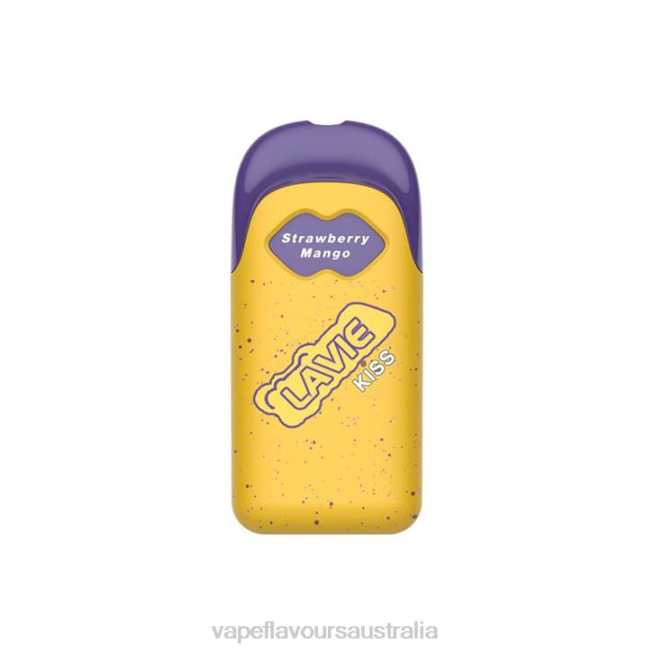 Vape Nicotine Australia - LAVIE KISS 8000 Puffs Strawberry Mango J6DP113