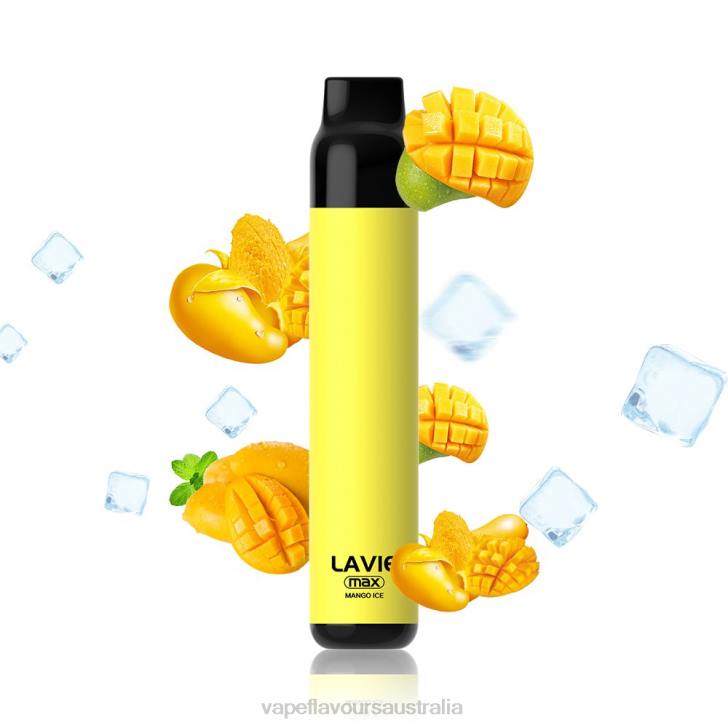 Vape Pod Kit - LAVIE BAR 5000 Puffs - MAX Mango Ice J6DP279
