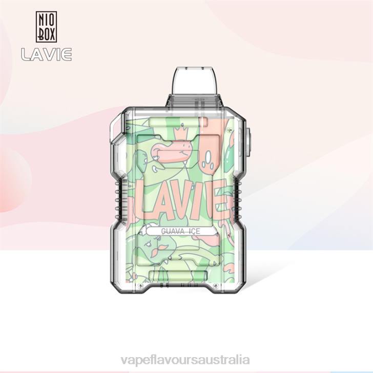 Vape Pod Kit - LAVIE NIO BOX 9000 Puffs Guava Ice J6DP194