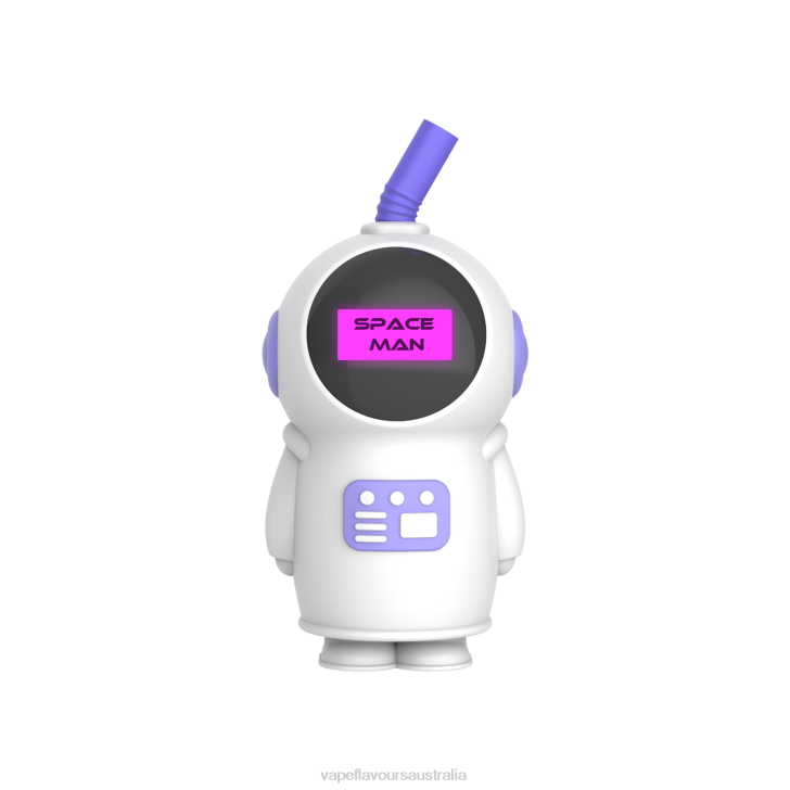Vape Pod Kit - LAVIE SPACE MAN 7000 Puffs Grape Ice J6DP234