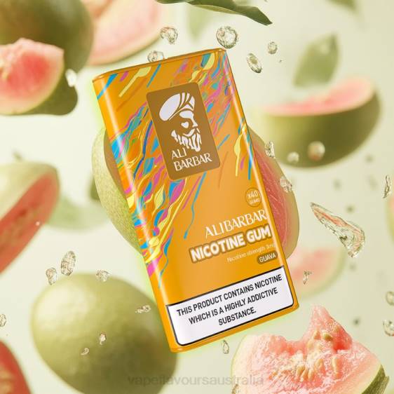 Vape Flavours Australia - Alibarbar Nicotine Gum Guava F8RD82