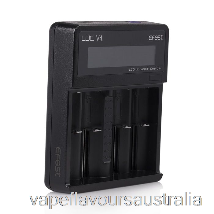 Vape Nicotine Australia EFest LUC V4 LCD Charger