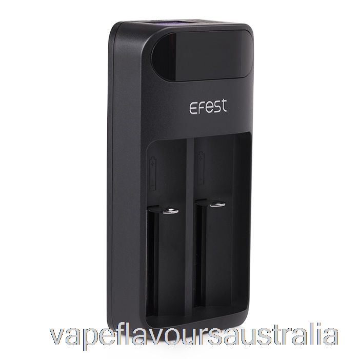 Vape Australia Efest LUSH Q2 2-Bay Intelligent LED Battery Charger