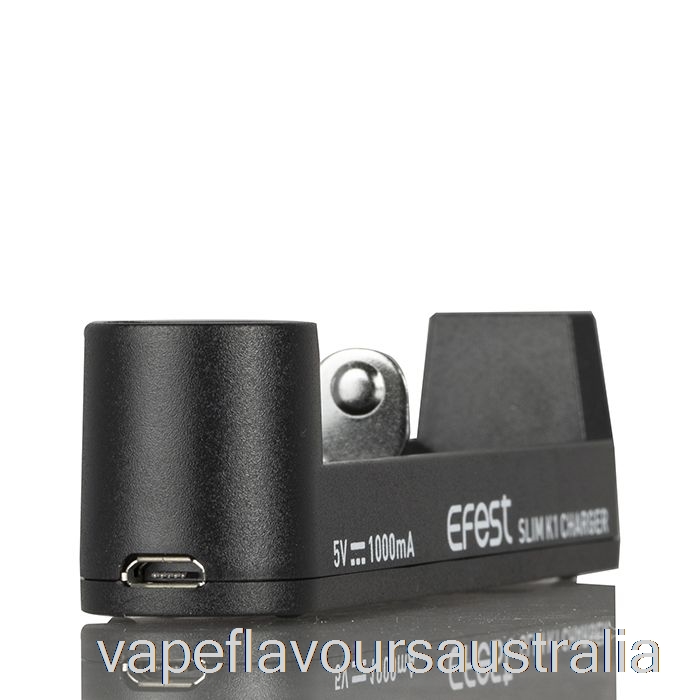 Vape Flavours Australia Efest SLIM K1 Single-Slot Battery Charger