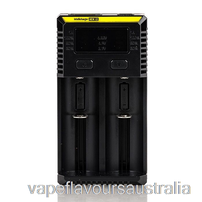 Vape Nicotine Australia Nitecore i2 Battery Charger (2-Bay)